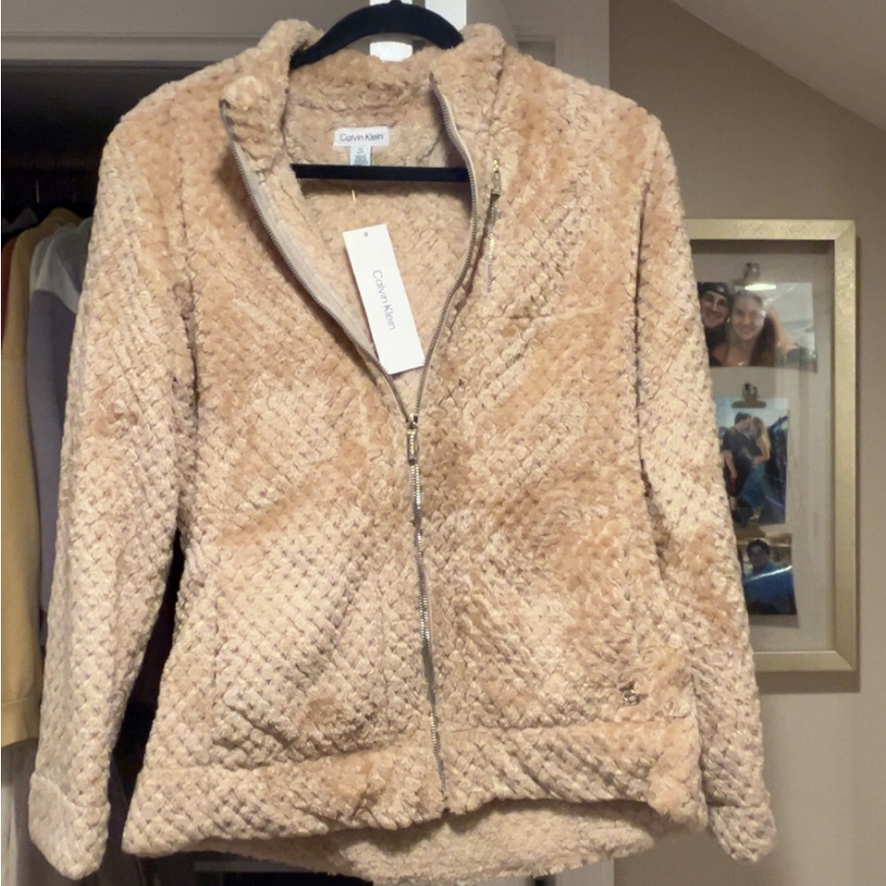 Calvin Klein Women's Full Zip Fleece Jacket